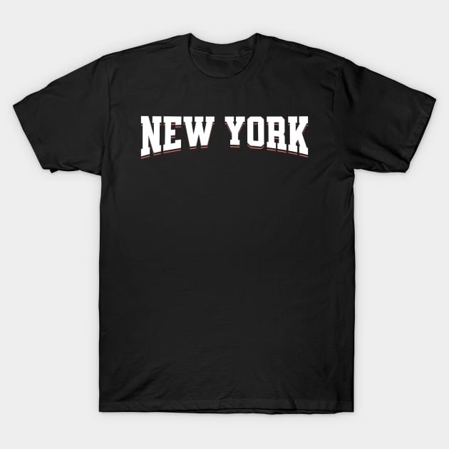 Beautiful City - New York T-Shirt by White Name